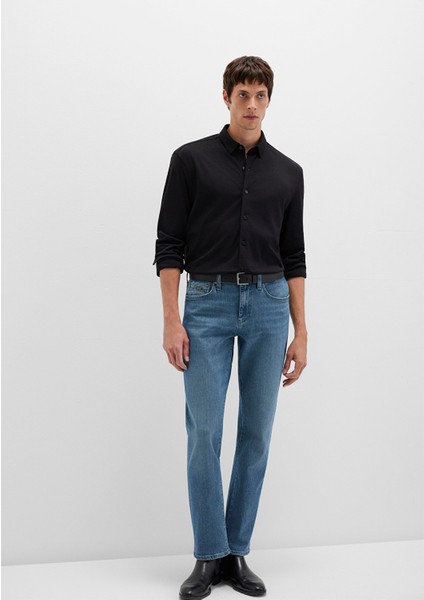 Mavi Black Siyah Gömlek 0211758-900