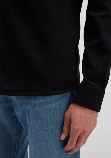 Mavi Black Siyah Gömlek 0211758-900