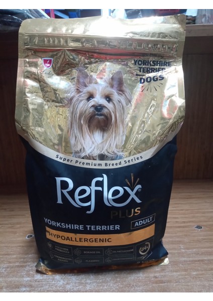 Hypoallergenıc Yorkshire Terrier Yetişkin Köpek Kuru Mama 2 Kg+5 Adet Ağız ve Diş Temizliği Köpek Ödül Çubuk