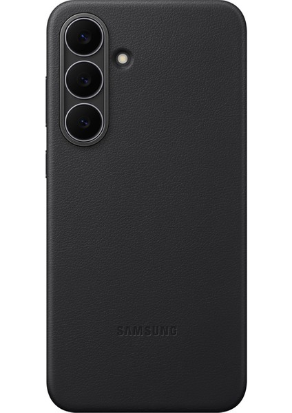 Galaxy S25 Fe Orjinal Deri Kılıf - Antrasit Siyah modelleri