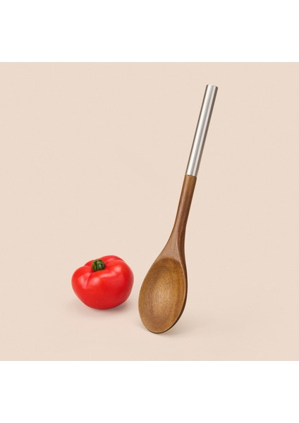 Akasya Kaşık - Kahverengi / Gri - 32 cm fiyatları