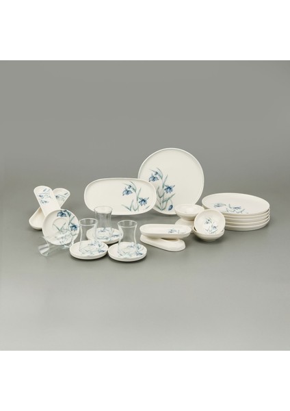 Toledo 29 Parça Kahvaltı Takımı - Renkli