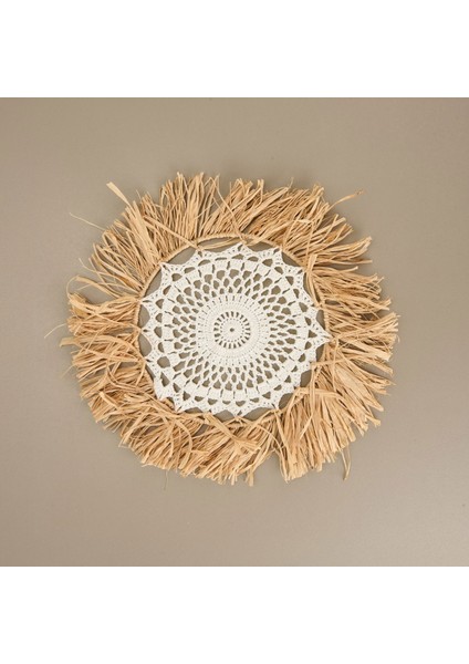 Deco Boho Dekoratif Süs - Bej - 40 cm fiyatları