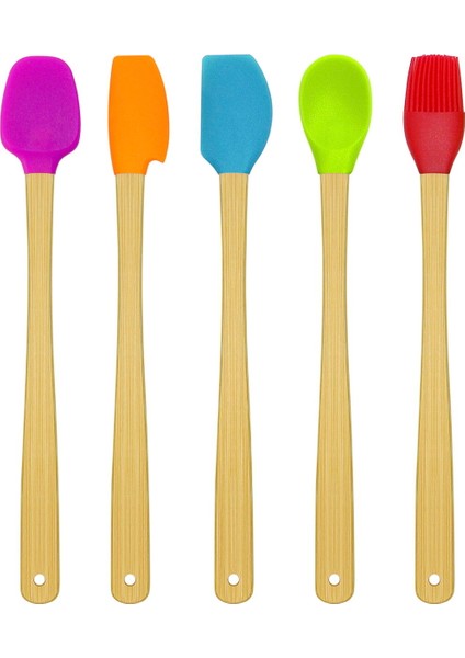 Indigo 5'li Spatula Seti - 25 cm