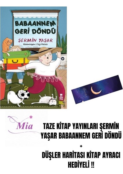 Taze Kitap Şermin Yaşar Babaannem Geri Döndü fiyatları