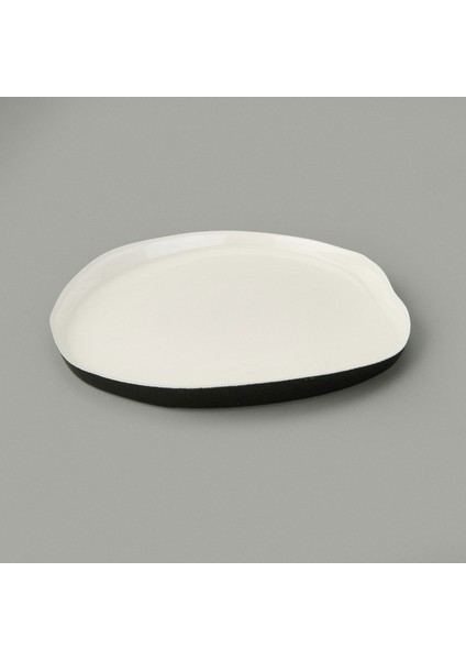 Kitchen Jota 4'lü Pasta Tabağı - Siyah / Beyaz - 21 cm fiyatları