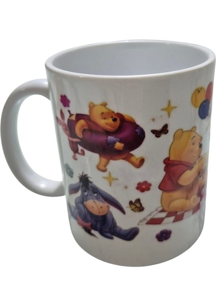 Kişiye Özel Winnie The Pooh Baskılı Kupa Bardak fiyatları