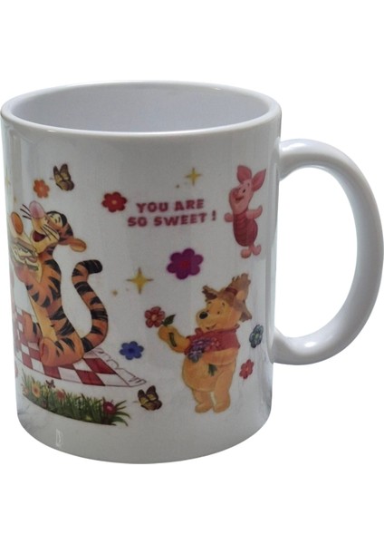 Kişiye Özel Winnie The Pooh Baskılı Kupa Bardak