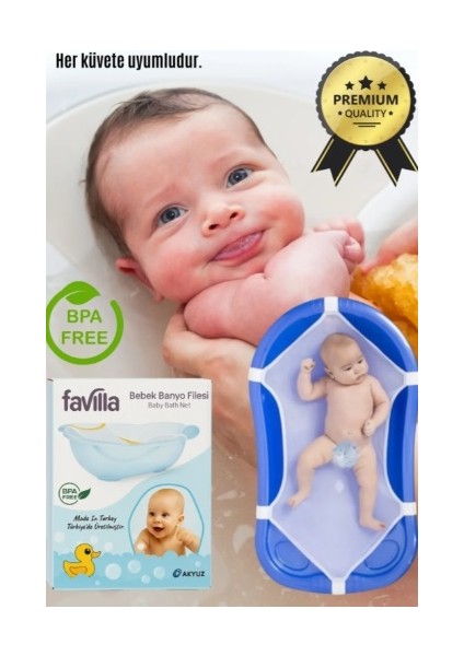 Lüx Kaydırmaz Bebek Yıkama Banyo Duş Filesi (Katlanır Küvet Uyumlu) modelleri