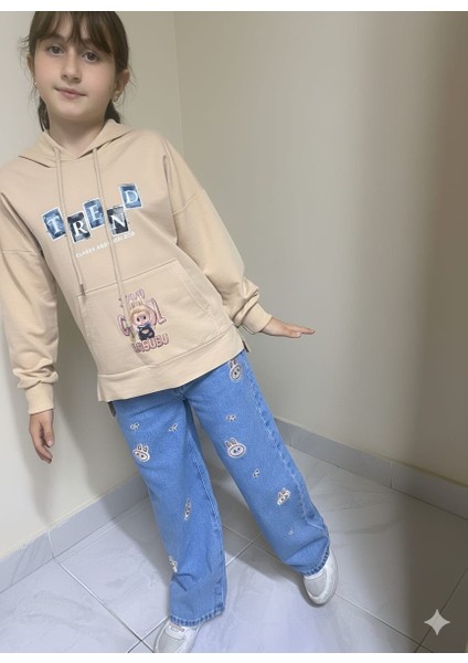 Kız Çocuk Pantolon -Sweatshirt Takım fiyatları