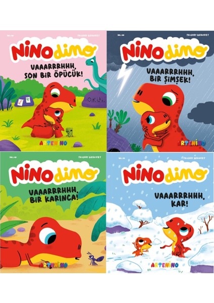 Nino Dino Serüveni 4 Kitap Set