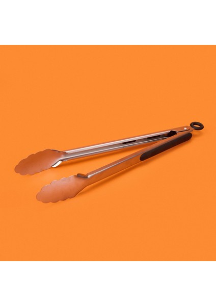 Çelik Maşa - Gri - 34 cm