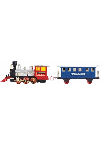 01551 Nessiworldman, Sesli ve Işıklı Klasik Tren Seti 16 Parça modelleri