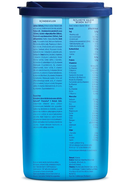 Bebek Sütü Maması No1 0-6 Ay 800 gr modelleri