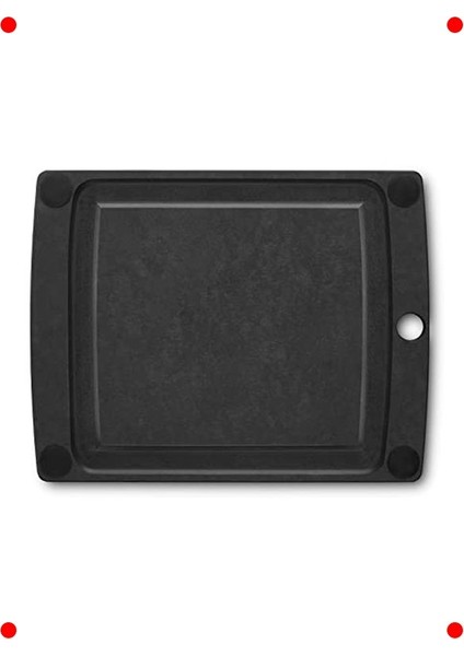 Çok Fonksiyonlu Kaymaz Kesme Tahtası (Siyah)