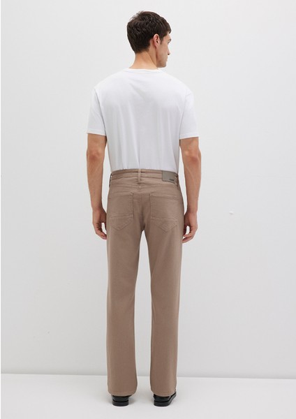 Lisbon Bej Denim Gabardin Pantolon 0010039-90681