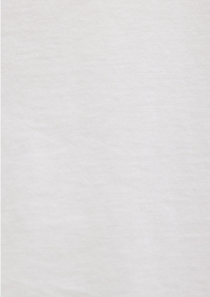 Rick And Morty Baskılı Ekru Tişört 1613675-70057