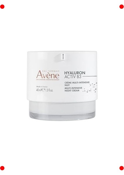 Hyaluron B3 Gece Kremi - Yenileyici Cilt Bakımı 40 ml