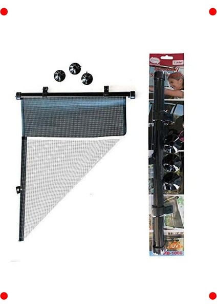 Araç Içi Stor Güneşlik – Siyah