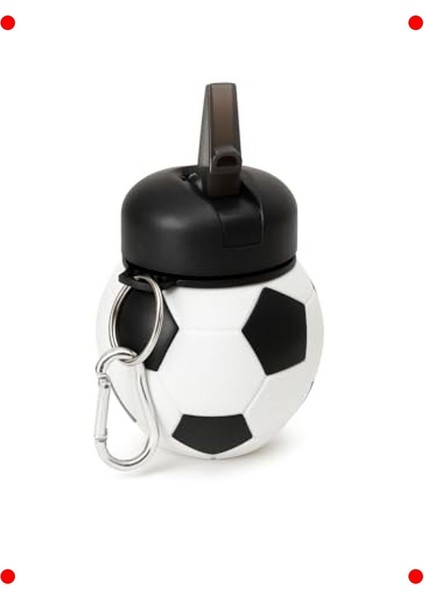 Spor Topu Şekilli Katlanabilir Silikon Matara 0.5l modelleri