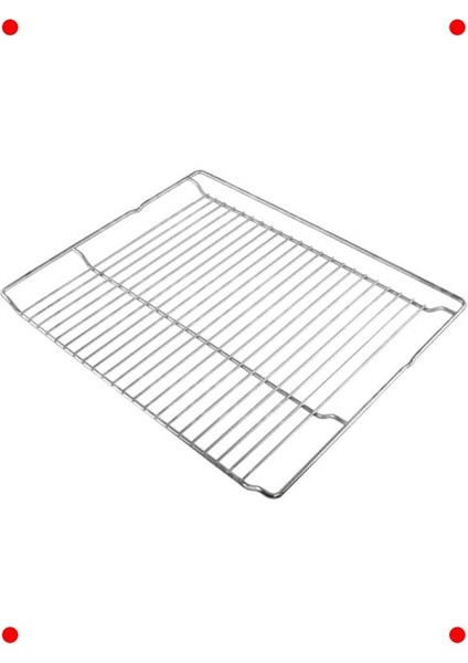 Ankastre Fırın Tel Izgarası (465X375 Mm) - Geniş Uyumlu