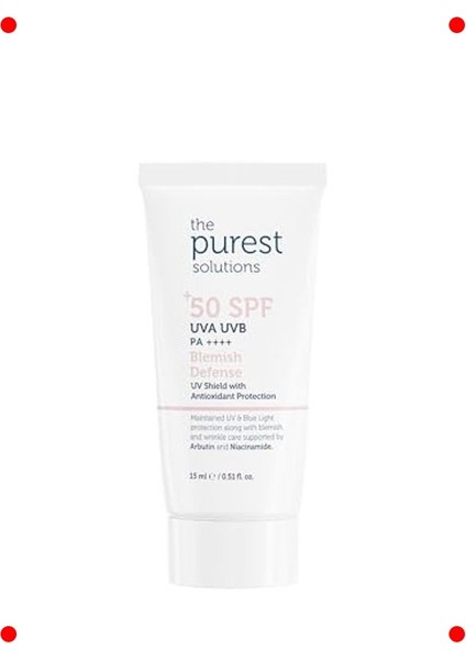 Leke Karşıtı Renkli Güneş Kremi Spf 50 (Seyahat Boy)