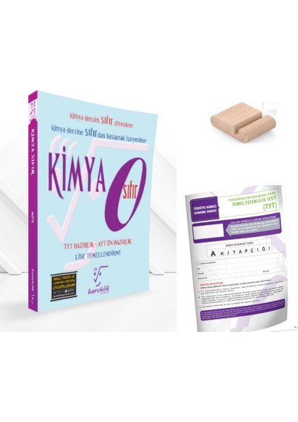 Kimya Sıfır Konu Özetli Soru Bankası Tyt 2026+TELEFON Tutucu+Tyt Deneme