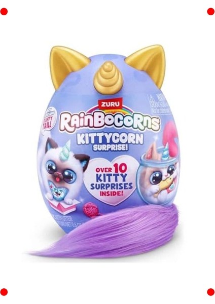 Sürpriz Krem Kuyruklu Kedi Figürü modelleri