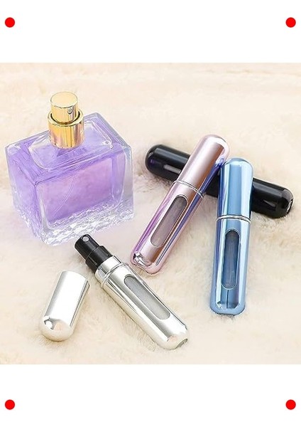 Seyahat Tipi Doldurulabilir Mini Parfüm Şişeleri (3 Adet) fiyatları