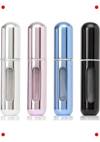 Seyahat Tipi Doldurulabilir Mini Parfüm Şişeleri (3 Adet) fırsatları