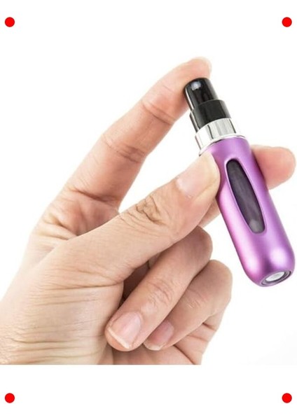 Seyahat Tipi Doldurulabilir Mini Parfüm Şişeleri (3 Adet) indirimleri