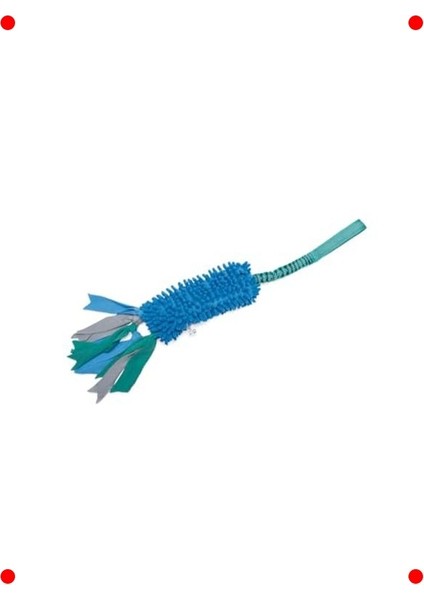 Peluş Köpek Getirme Oyuncak Mavi-Yeşil 70 cm indirimleri