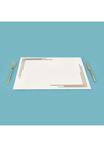 Kitchen Deri Amerikan Servis - Krem - 32X44 cm fiyatları