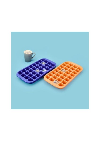 32'li Buz Kalıbı - Asorti - 33X18,5X3,5 cm modelleri