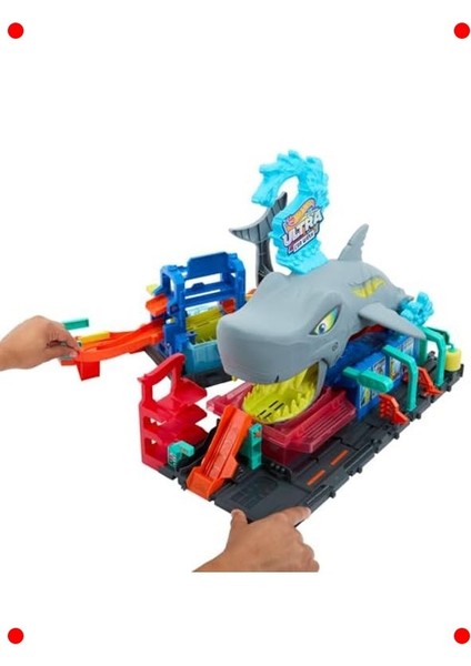 Köpek Balığı Araç Yıkama Oyun Seti - Renk Değiştiren Araç fiyatları