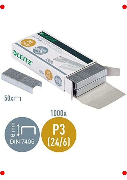 Performans Zımba Teli P3, 1000 Adet - Galvanizli fırsatları