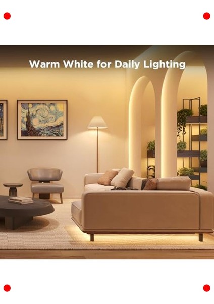 Akıllı Rgbıcw Wi-Fi+Bt LED Şerit Aydınlatma (5m) modelleri