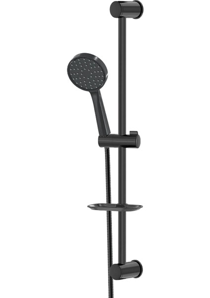 | Valtemo Siyah Yuvarlak Sürgülü Duş Seti modelleri