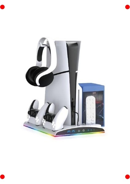 Oyun Konsolu Soğutuculu ve Şarjlı Standı modelleri