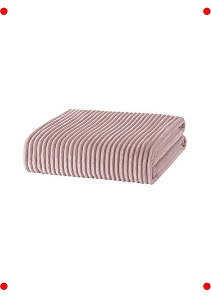 Wellsoft Çift Kişilik Battaniye - Pudra modelleri