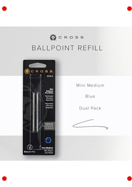 Tükenmez Kalem Yedek Mürekkebi - Kırmızı, Ince Uç fiyatları