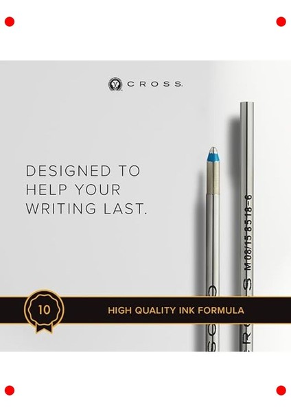 Tükenmez Kalem Yedek Mürekkebi - Kırmızı, Ince Uç modelleri