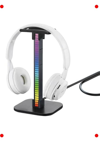 Masaüstü Oyuncu Kulaklık Rgb Standı fiyatları