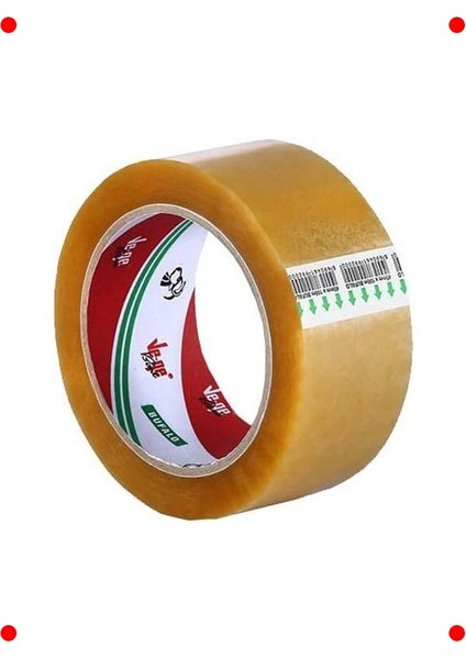 Şeffaf Koli Bandı Seti - Güçlü Yapışkanlı, 10'lu Paket