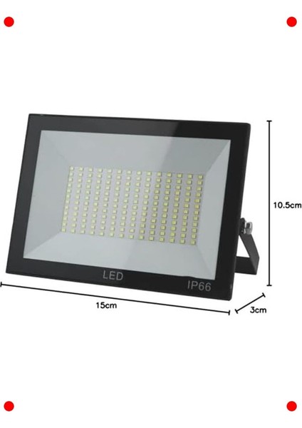 50W IP66 LED Projektör (Gün Işığı) fiyatları