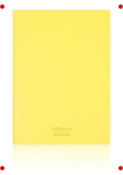 A5 Noktalı Defter - Esnek Kapak, Krem Renk