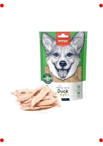 Köpekler Için Dondurularak Kurutulmuş Ördek Göğüs (40 Gr) fiyatları