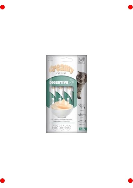 Sindirim Destekleyici Kremalı Kedi Ödülü (4X15GR) fırsatları