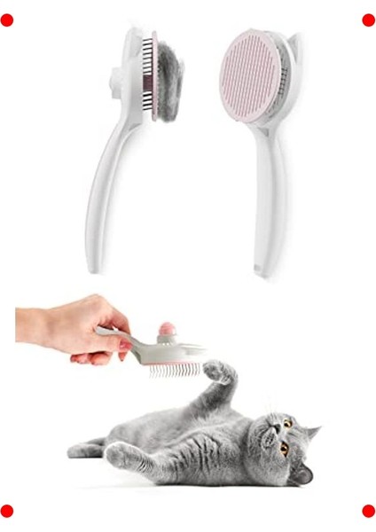 Otomatik Temizlenen Evcil Hayvan Tüy Fırçası - Basmalı fiyatları