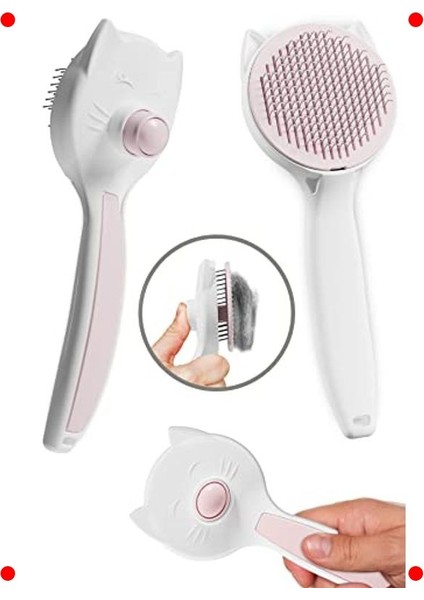 Otomatik Temizlenen Evcil Hayvan Tüy Fırçası - Basmalı modelleri